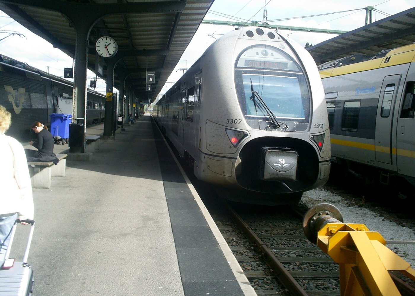 3307 tåg, Göteborg centralstation, S
