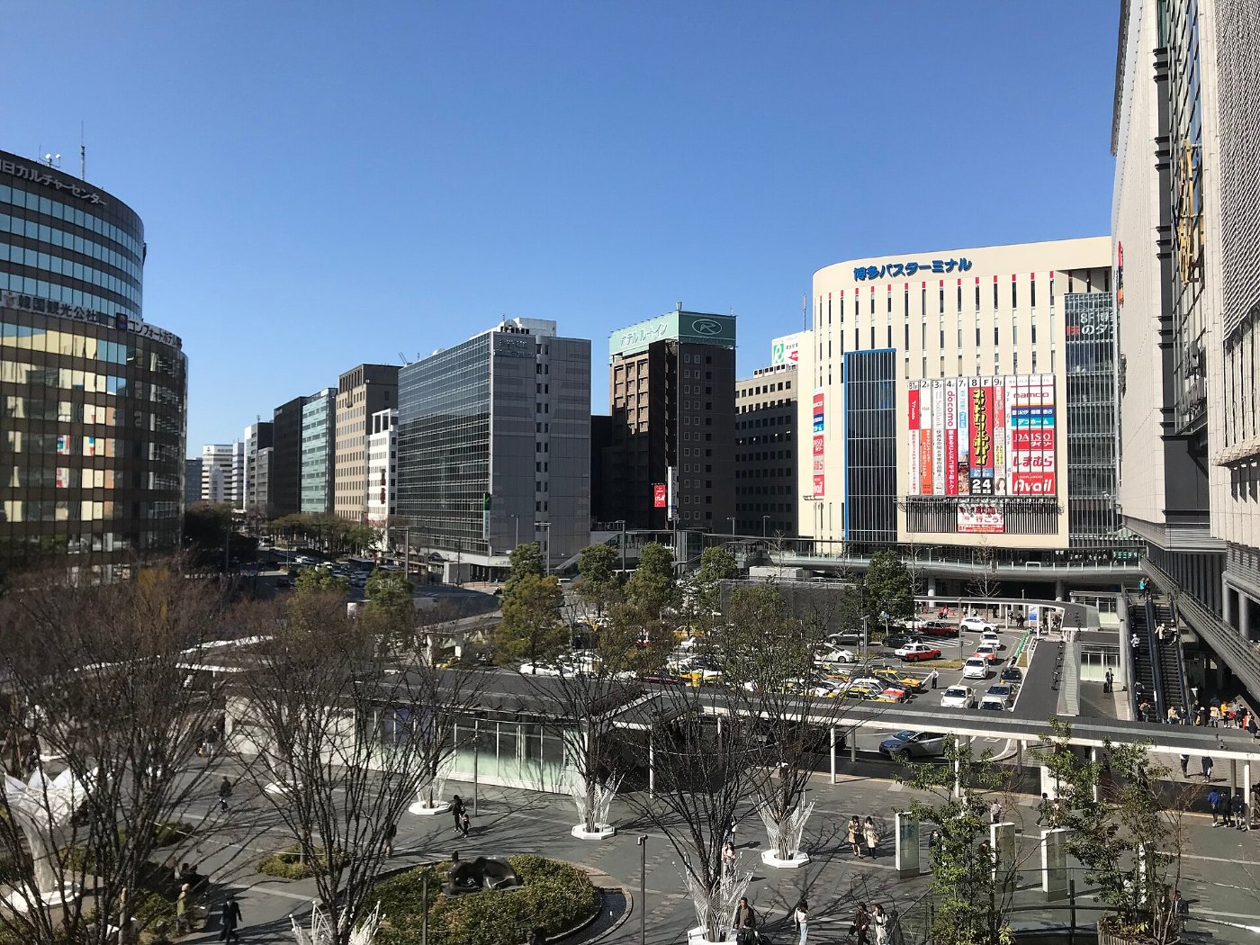 View from Hakata Station