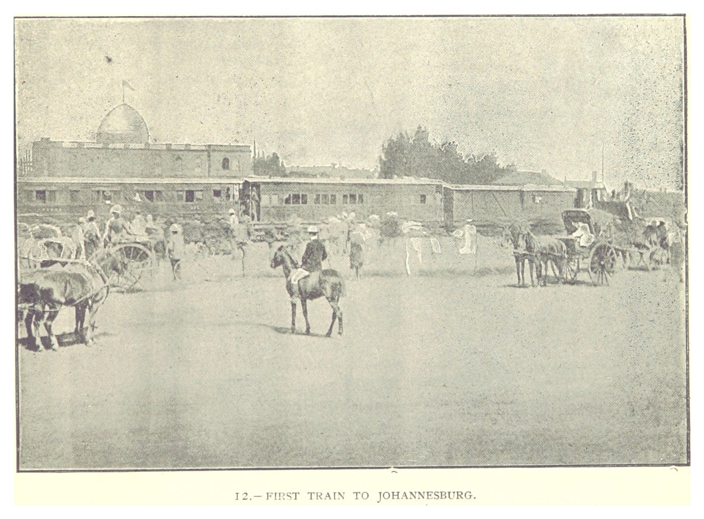 First train to Johannesburg