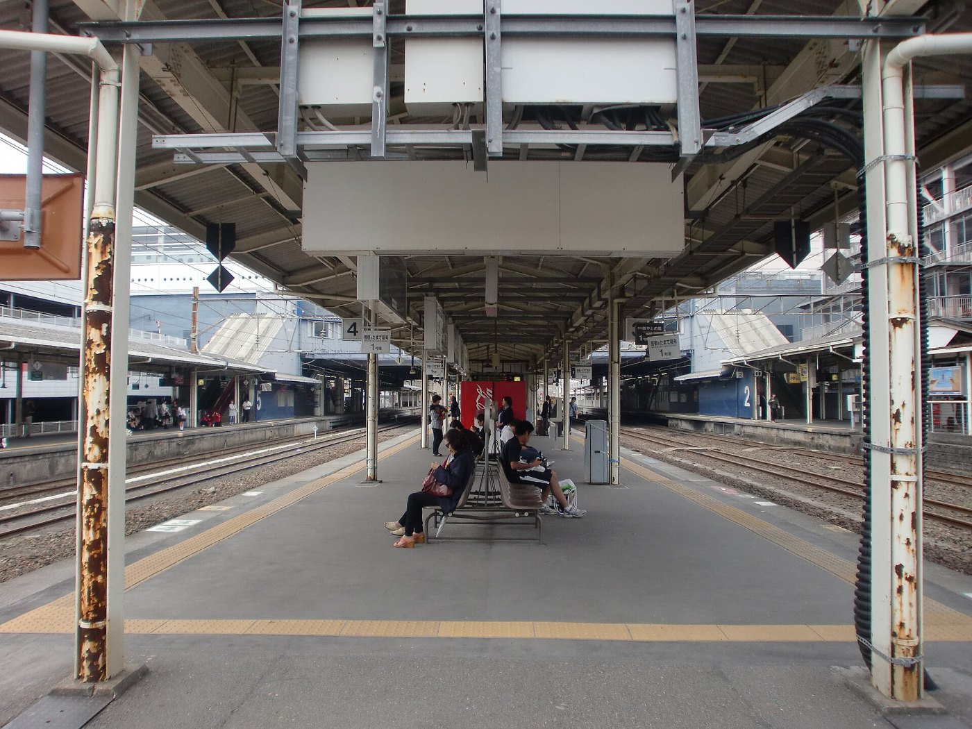 Kagoshima Chuo Station Platform No3 and No4