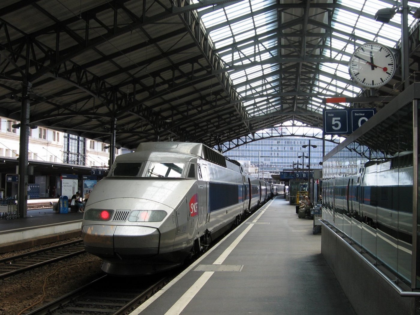 TGV in Lausanne CFF
