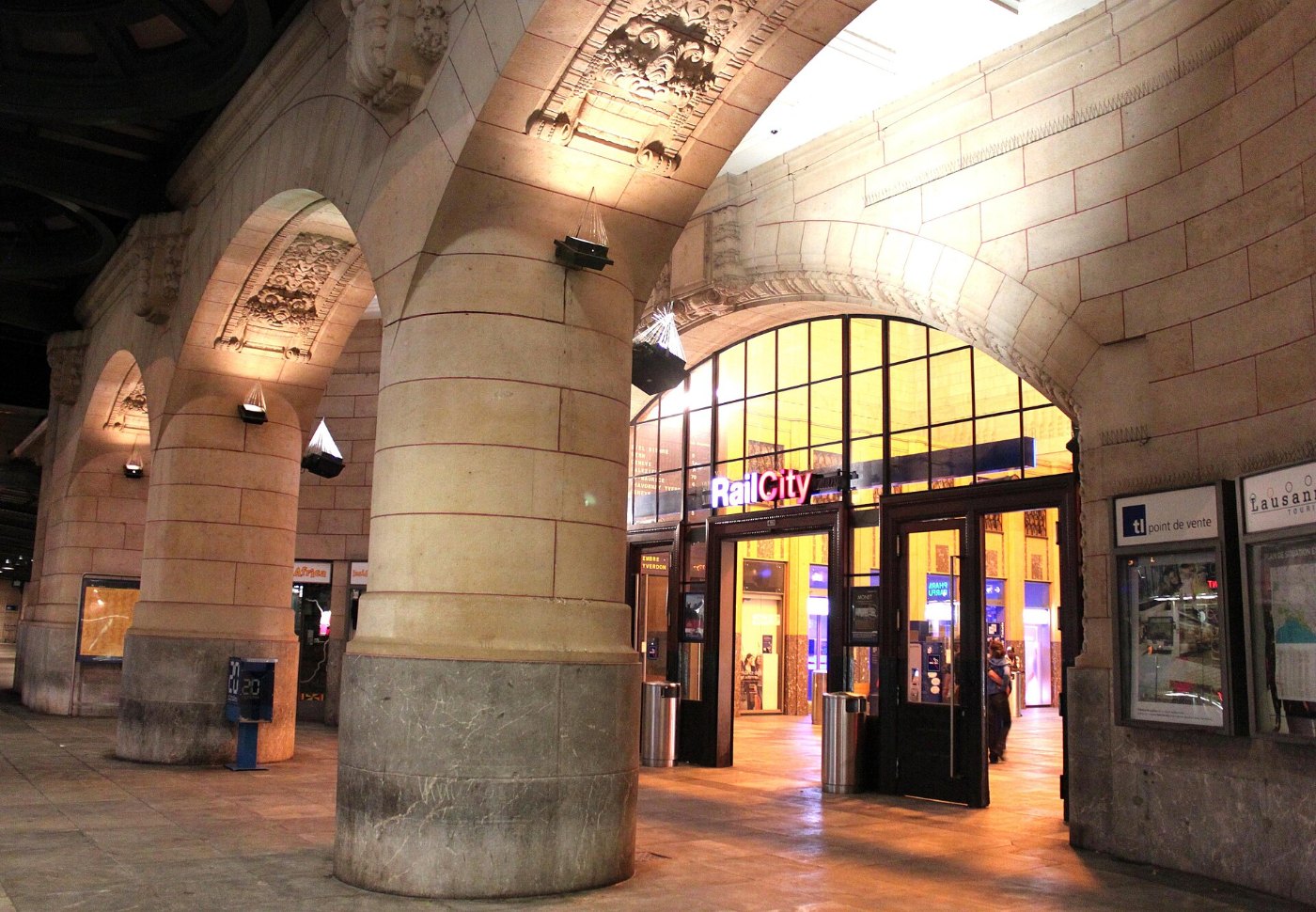 Gare de Lausanne, entrée principale