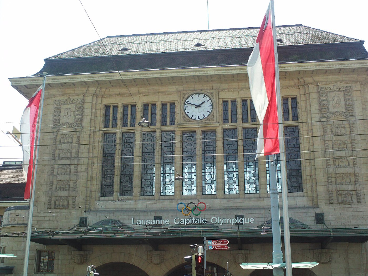 Lausanne railway station