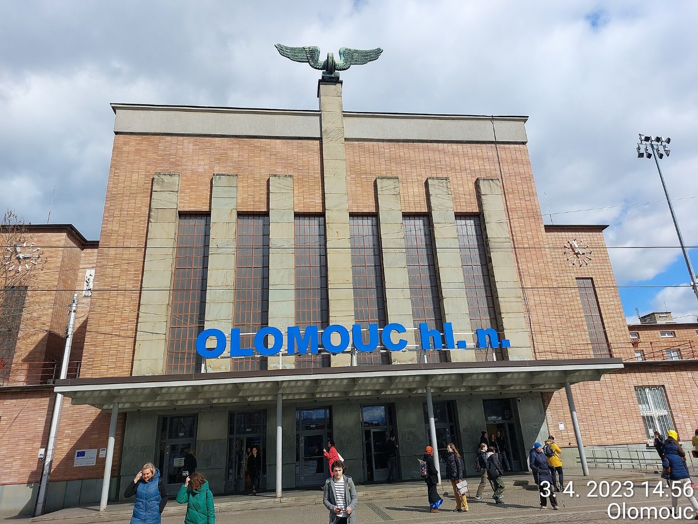Olomouc hlavní nádraží budova