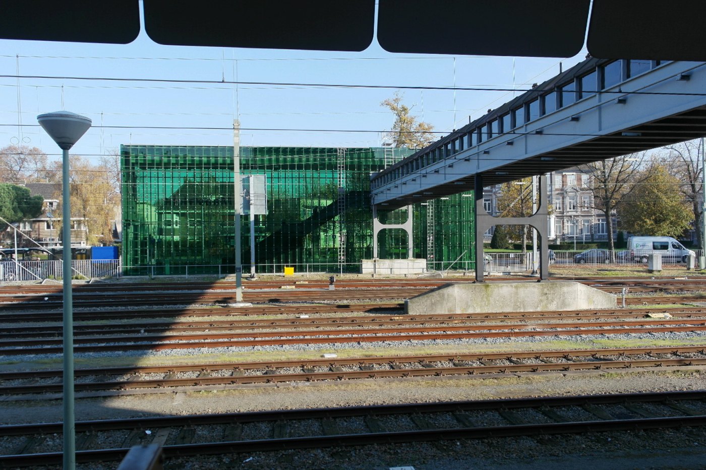 Station Maastricht, passarelle Meerssenerweg