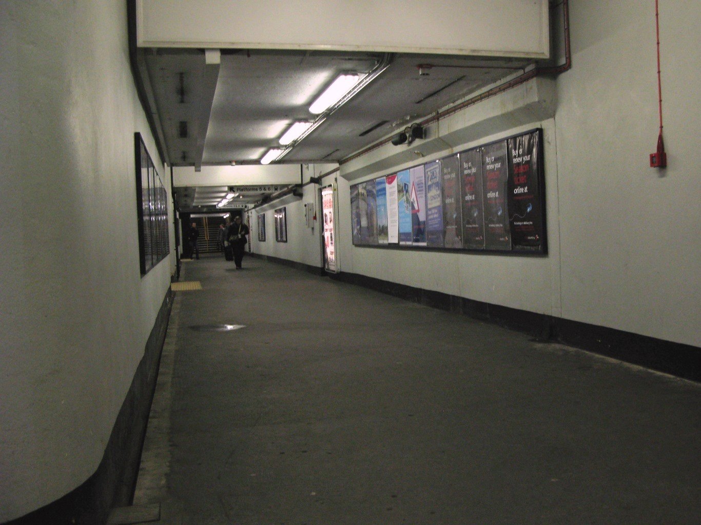 2009 at Plymouth railway station subway