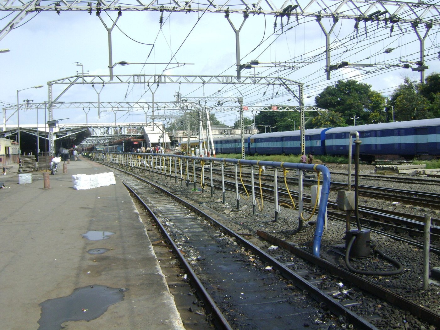 Pune Railway Station West view
