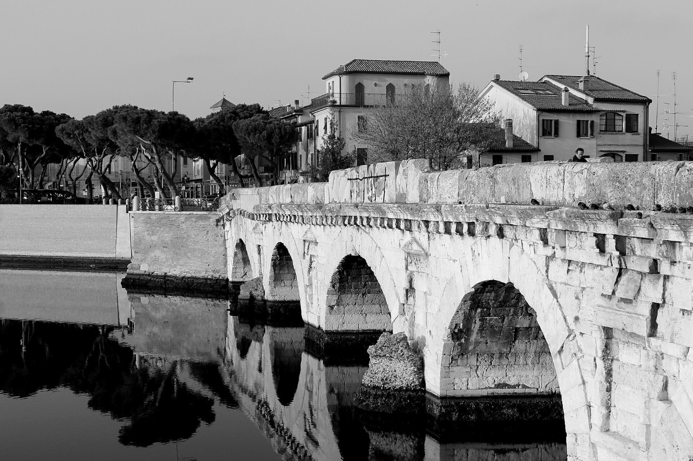 Ponte di Tiberio, Rimini.
