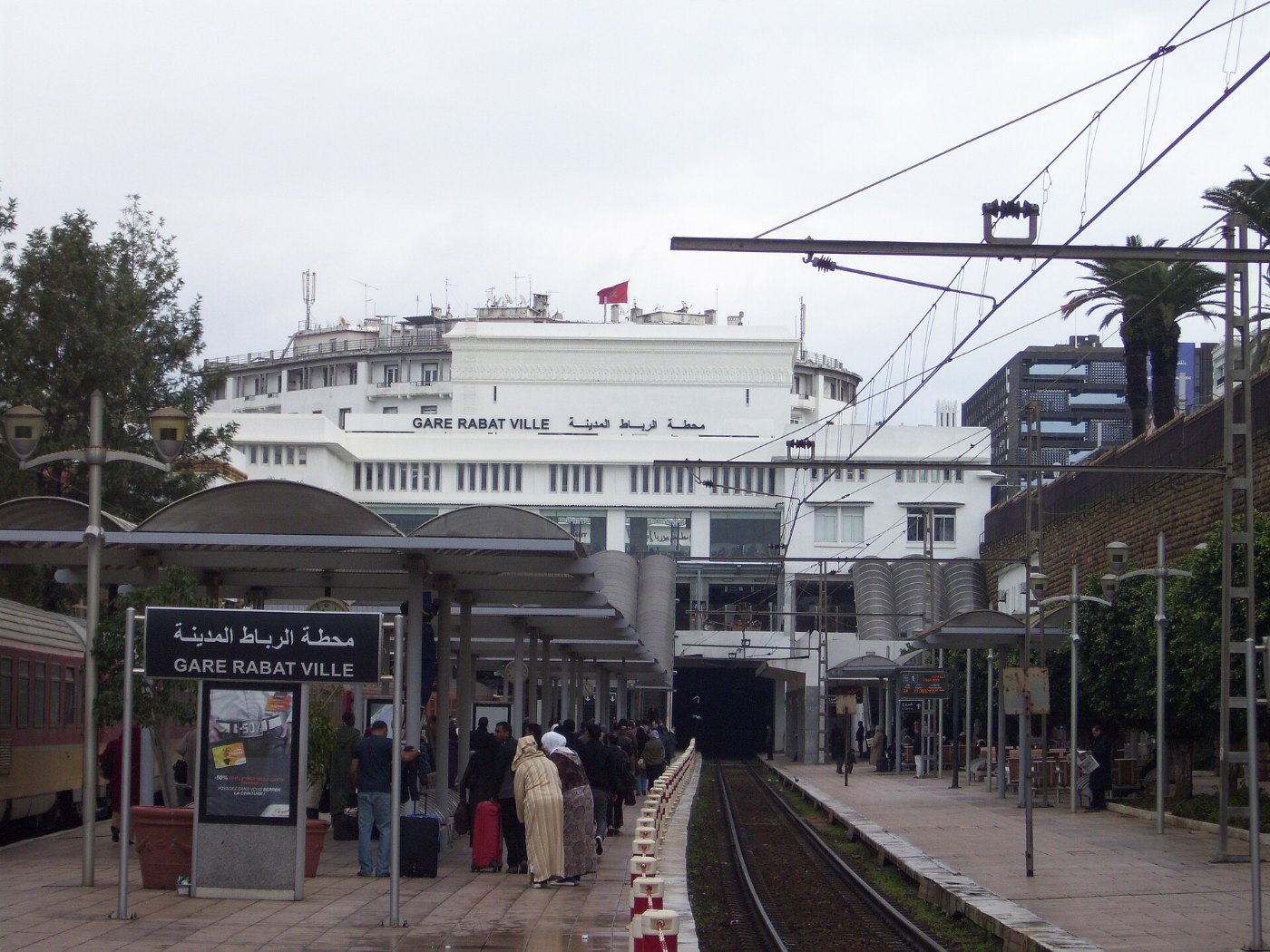 Stazione Rabat Ville banchina