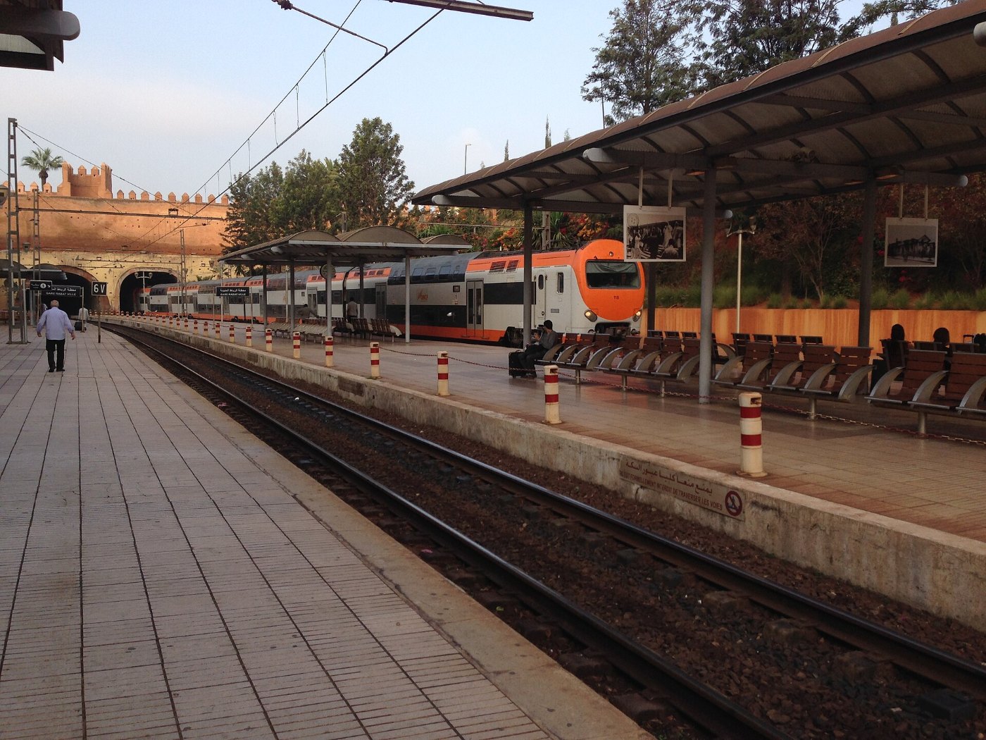Railway Station Rabat Morocco Sept 2014 8 ()