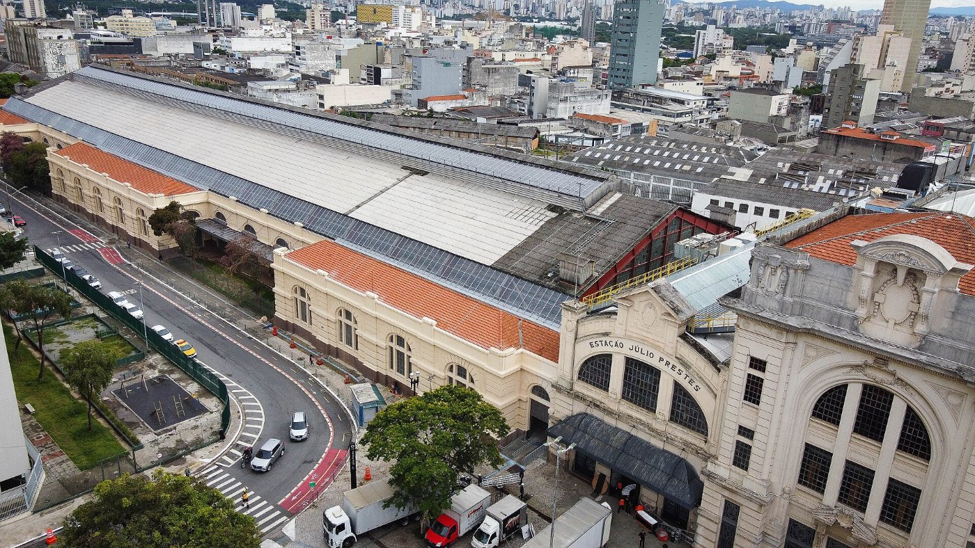 Entrega das Obras de Restauração da Estação Júlio Prestes Linha 8 Diaman