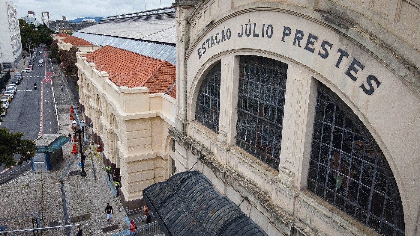 Entrega das Obras de Restauração da Estação Júlio Prestes Linha 8 Diaman