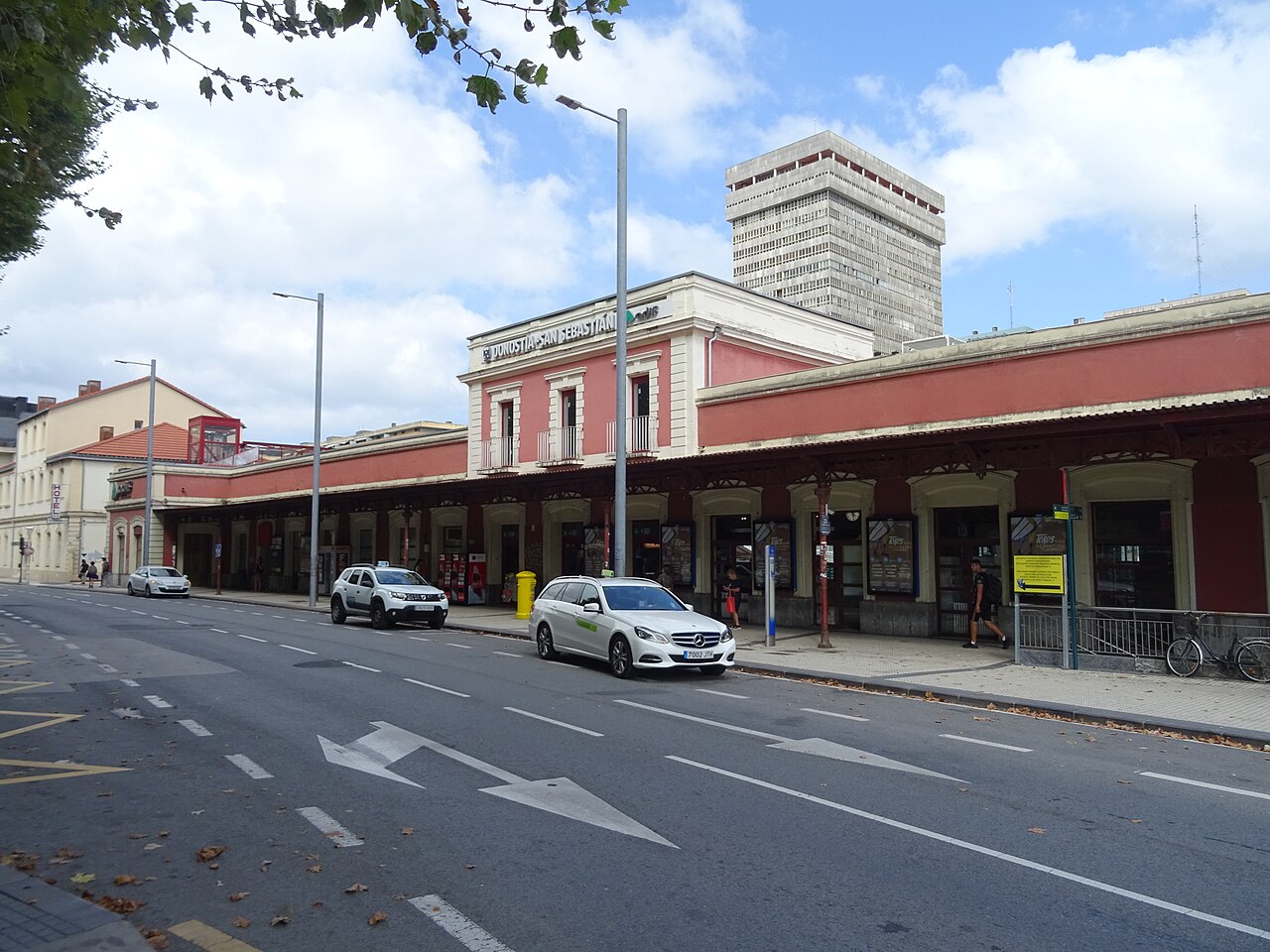 Der Nordbahnhof von San Sebastián
