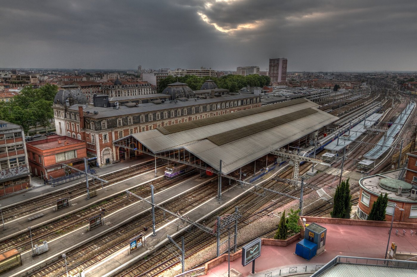 Gare de Toulouse Matabiau HDR