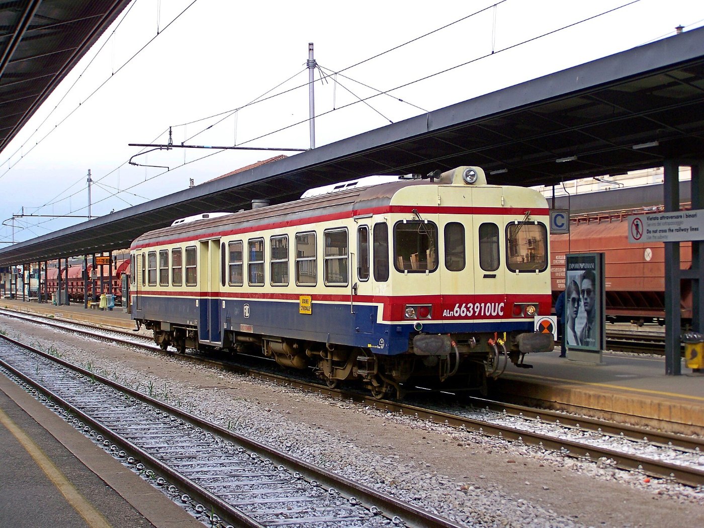 FUC ALn 663 910 Udine stazione a