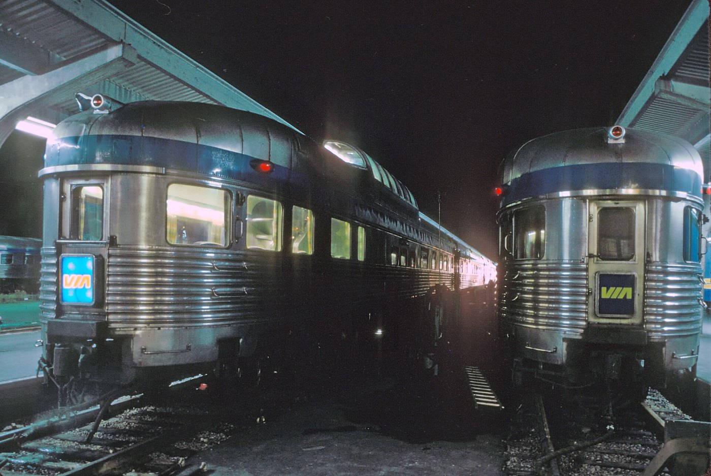 CN Depot in Vancouver, BC in December 1981 ()