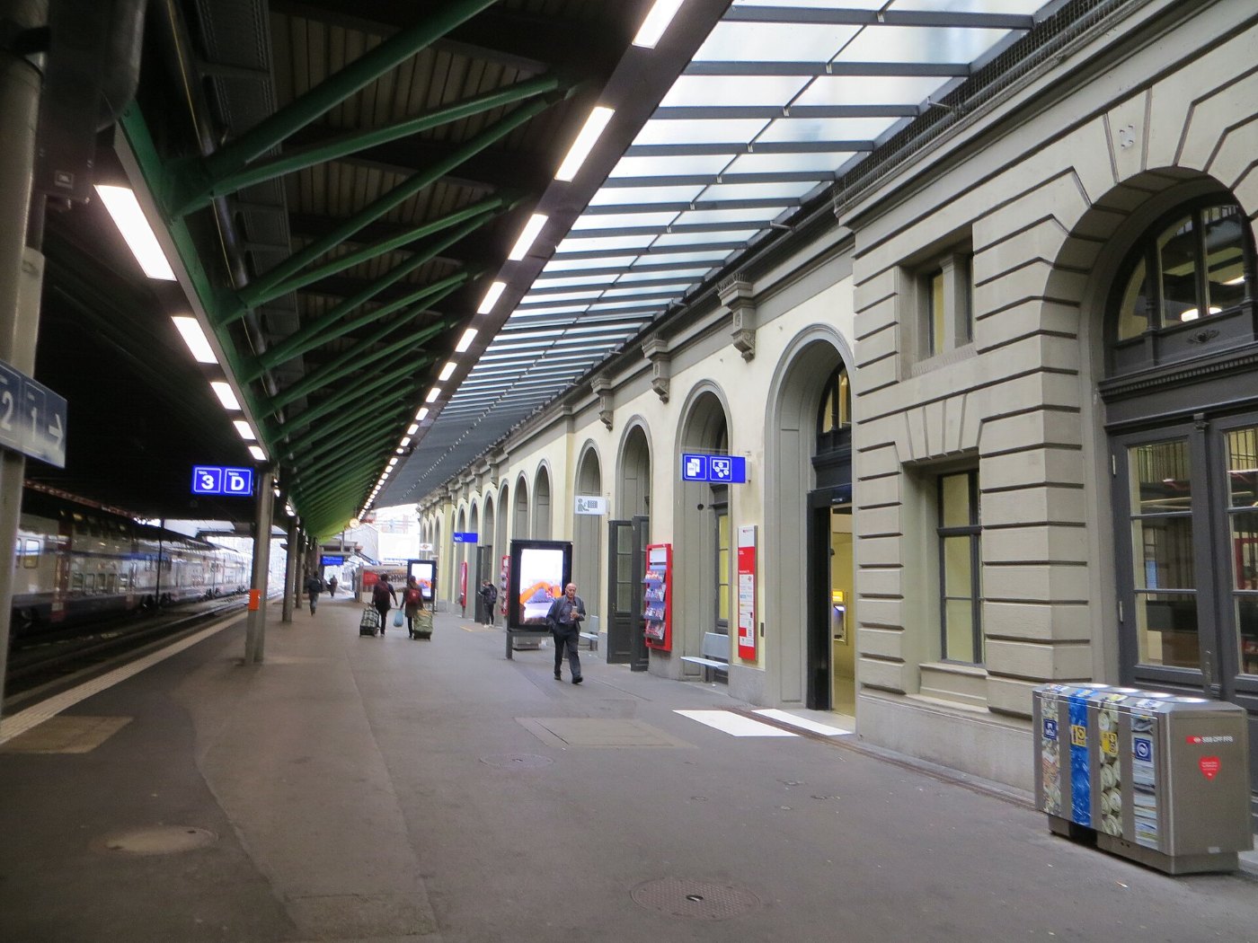 Bahnhof Winterthur Hausbahnsteig