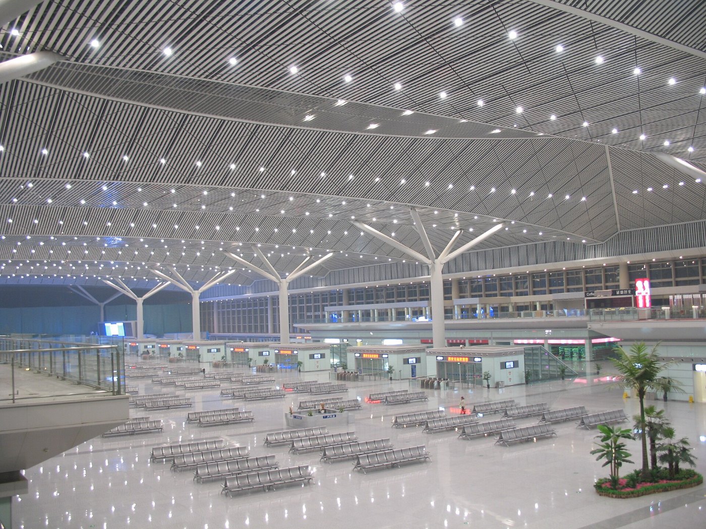 Xi'an North Railway Station abend