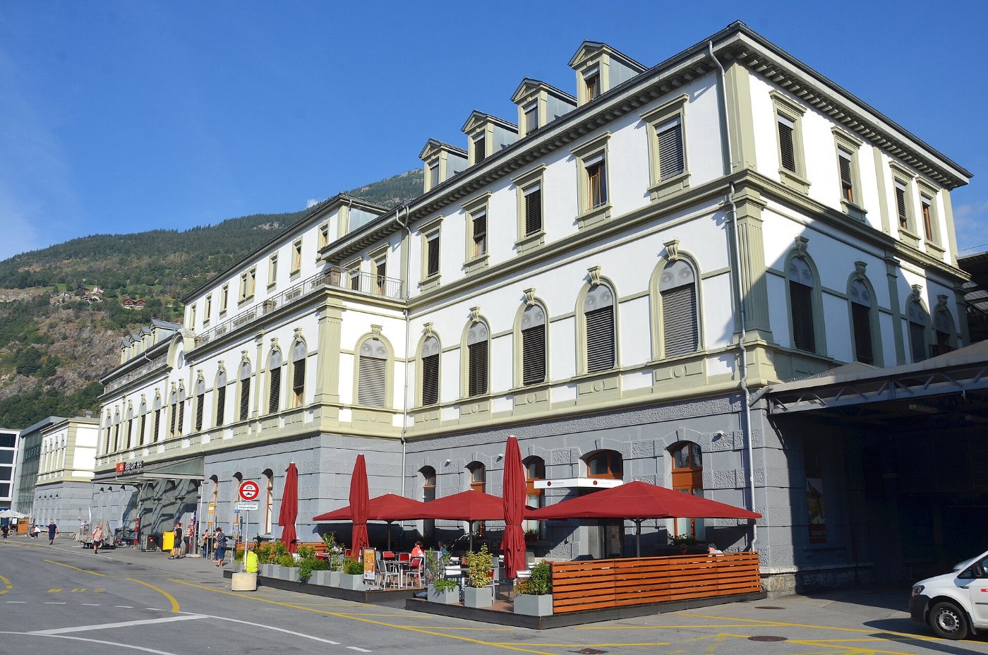 Bahnhof Brig, Schweiz