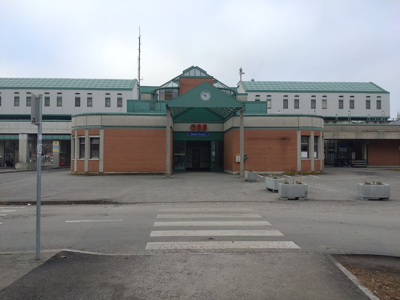 Bahnhof Bregenz aussen