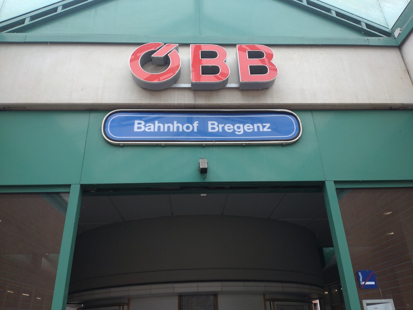 Bahnhof Bregenz Eingang