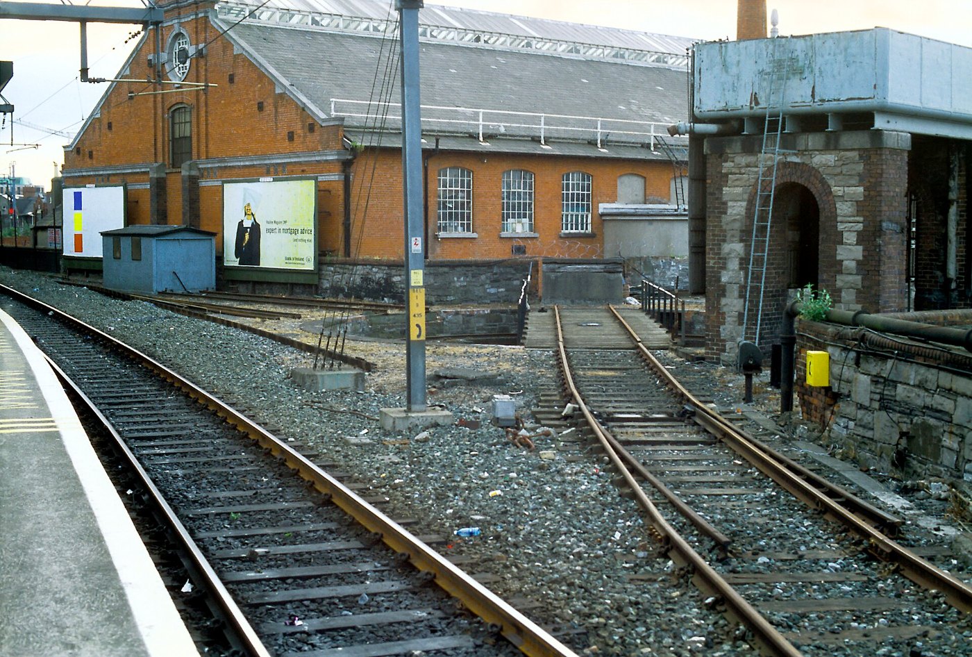 15 607 Bf Dublin Connolly, Drehscheibe
