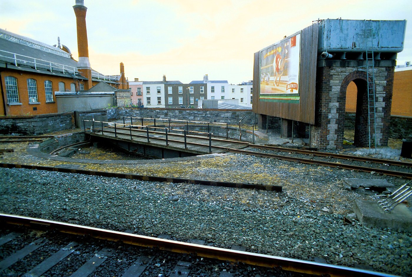 15 608 Bf Dublin Connolly, Drehscheibe