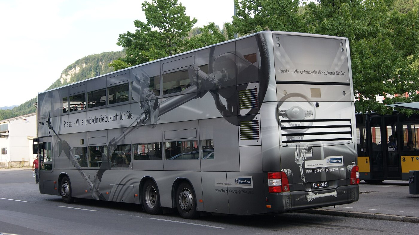 Feldkirch Busbahnhof LIE Bus 01