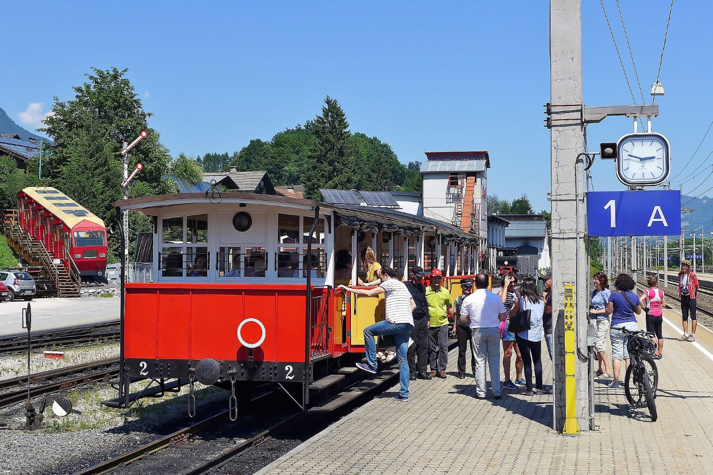 Bahnhof Jenbach Achenseebahn, 2014 (03)