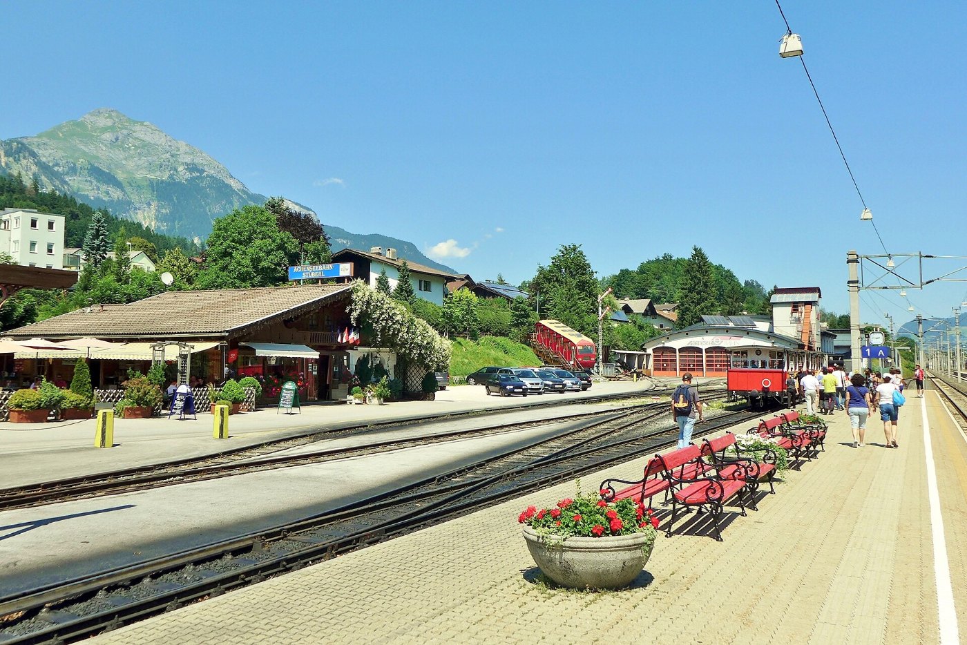 Bahnhof Jenbach Achenseebahn, 2014 (02)