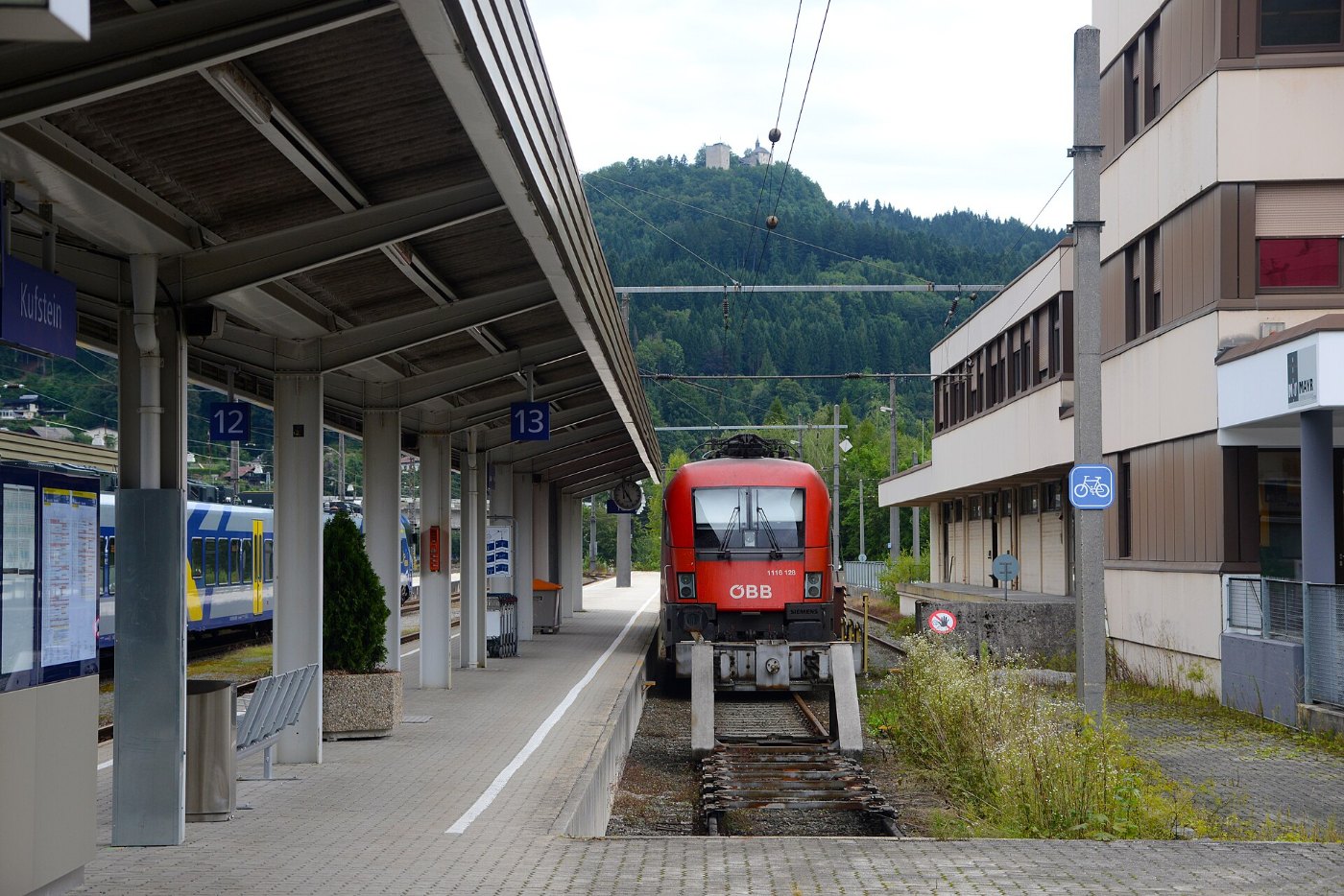 Bahnhof Kufstein Bahnsteig 13