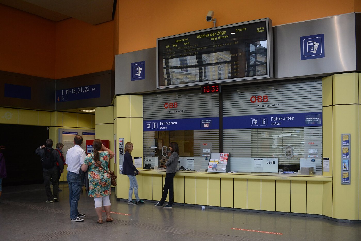 Bahnhof Kufstein Fahrkartenschalter