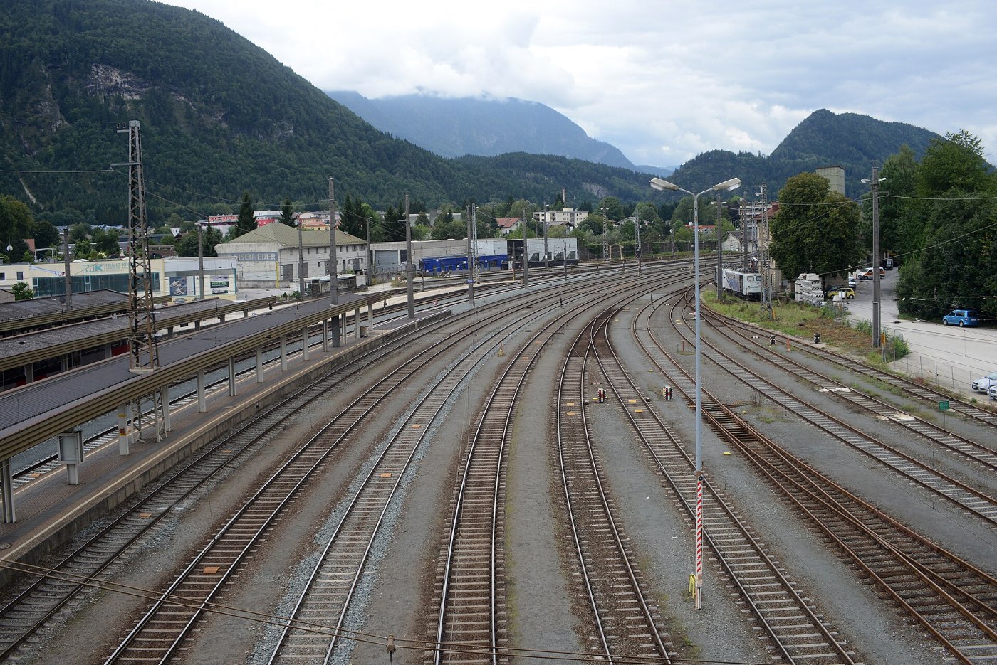 Bahnhof Kufstein Gleisanlagen Süd