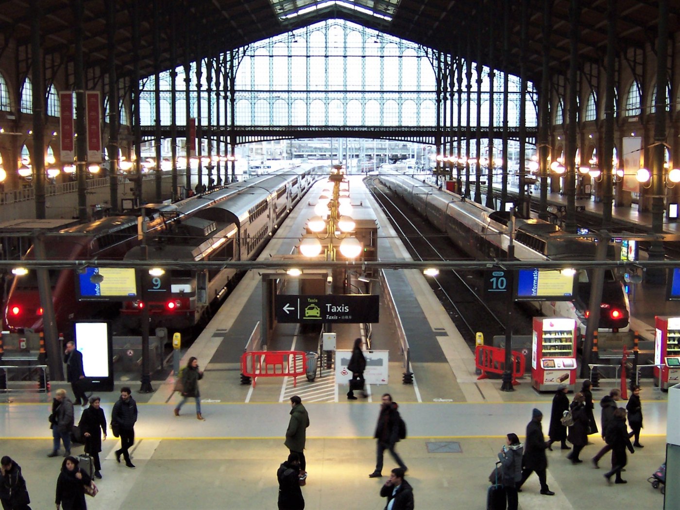 Paris Gare du Nord station Flickr TeaMeister
