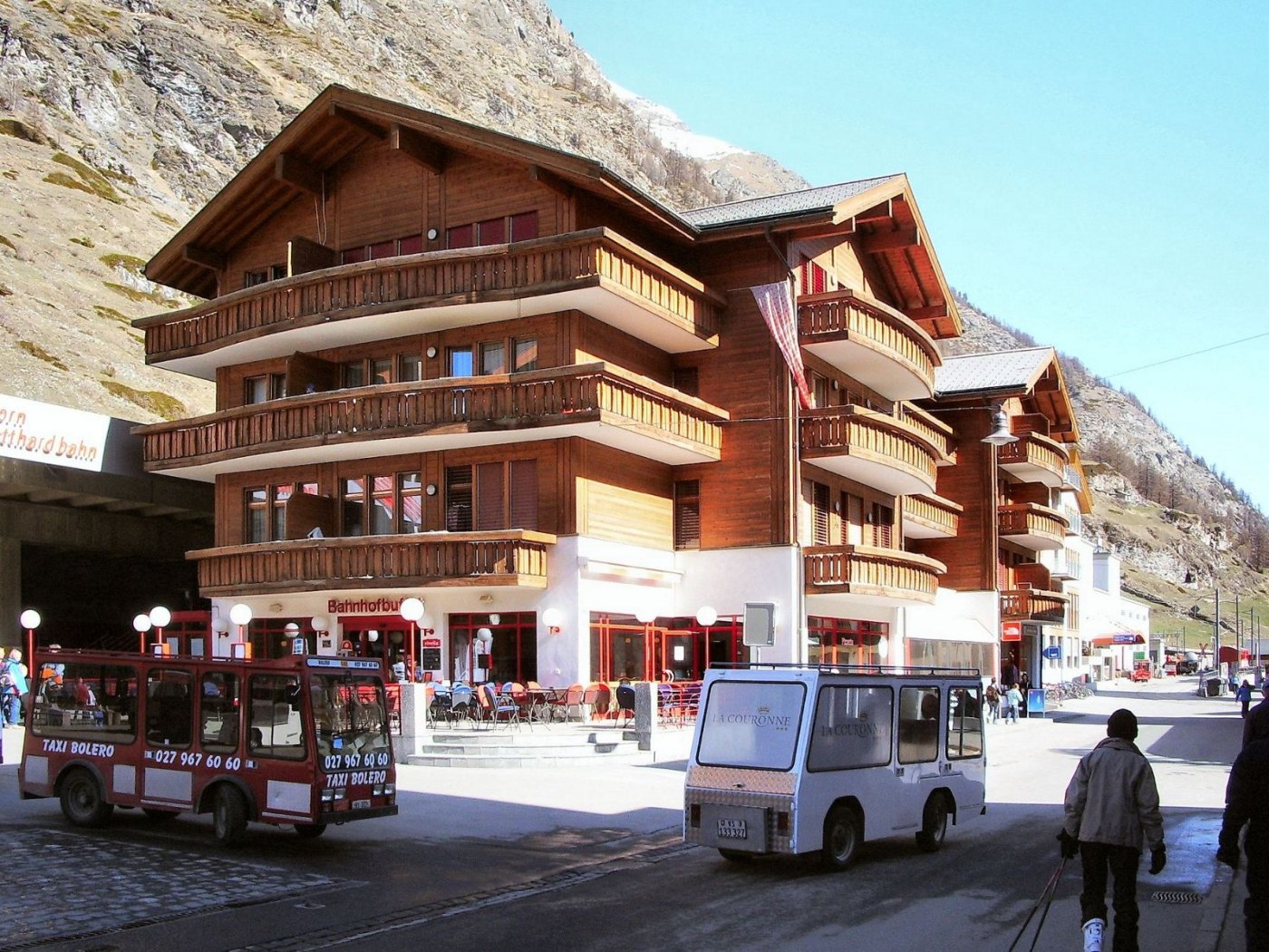 Bahnhof Zermatt 11.04.2007