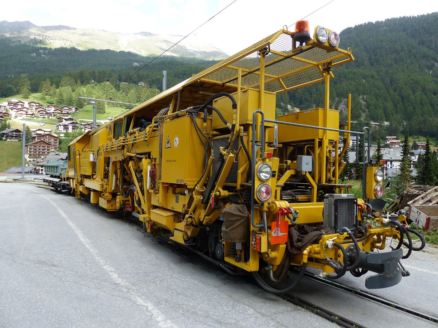Bahnhof Zermatt Matisa
