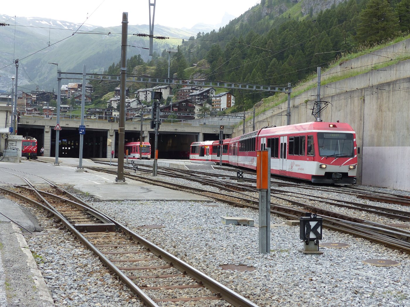 Zermatt Bahnhof 2016