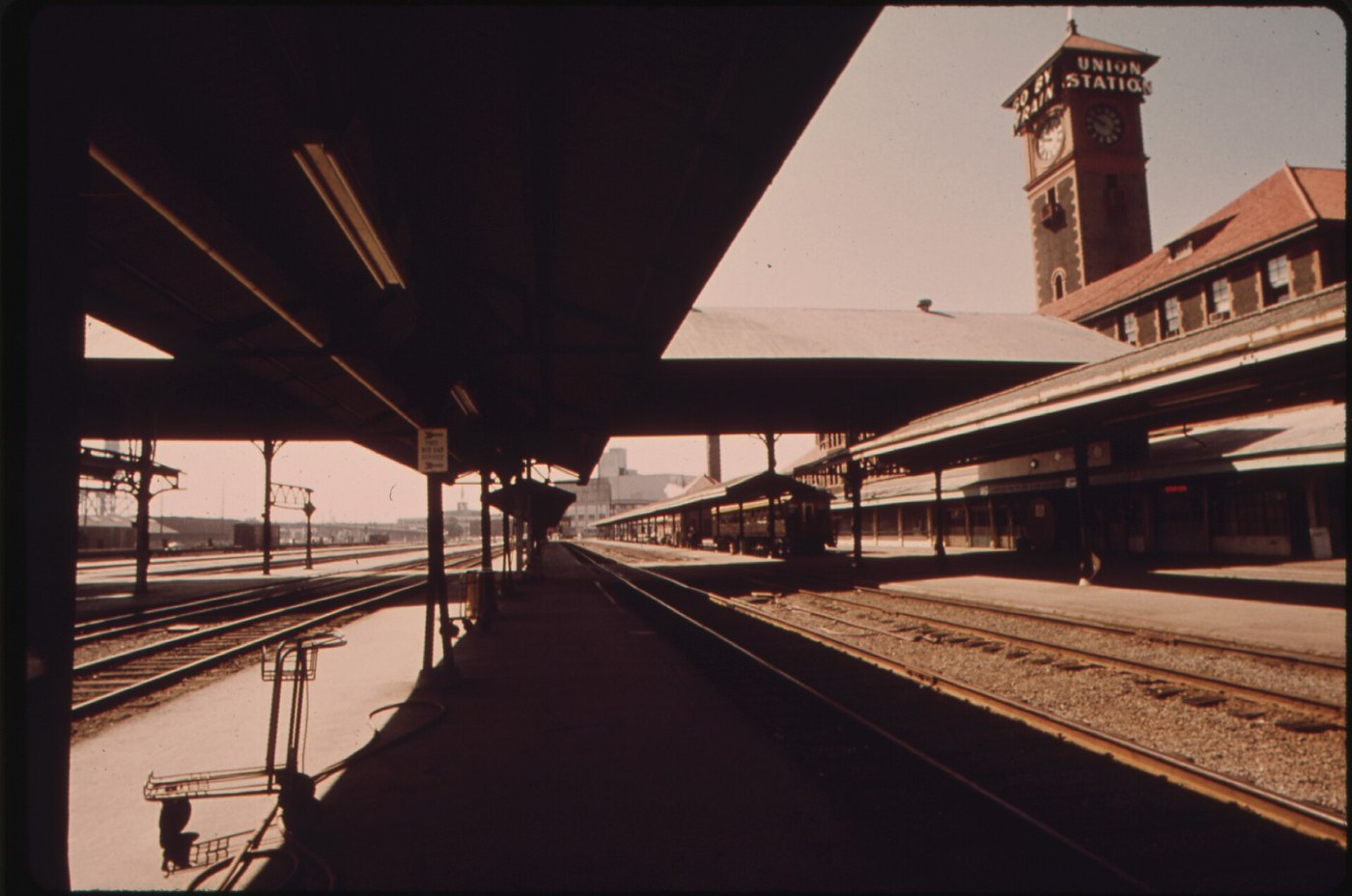 UNION STATION IN PORTLAND, OREGON, ONE OF 450 PASSENGER TRAIN TERMINALS