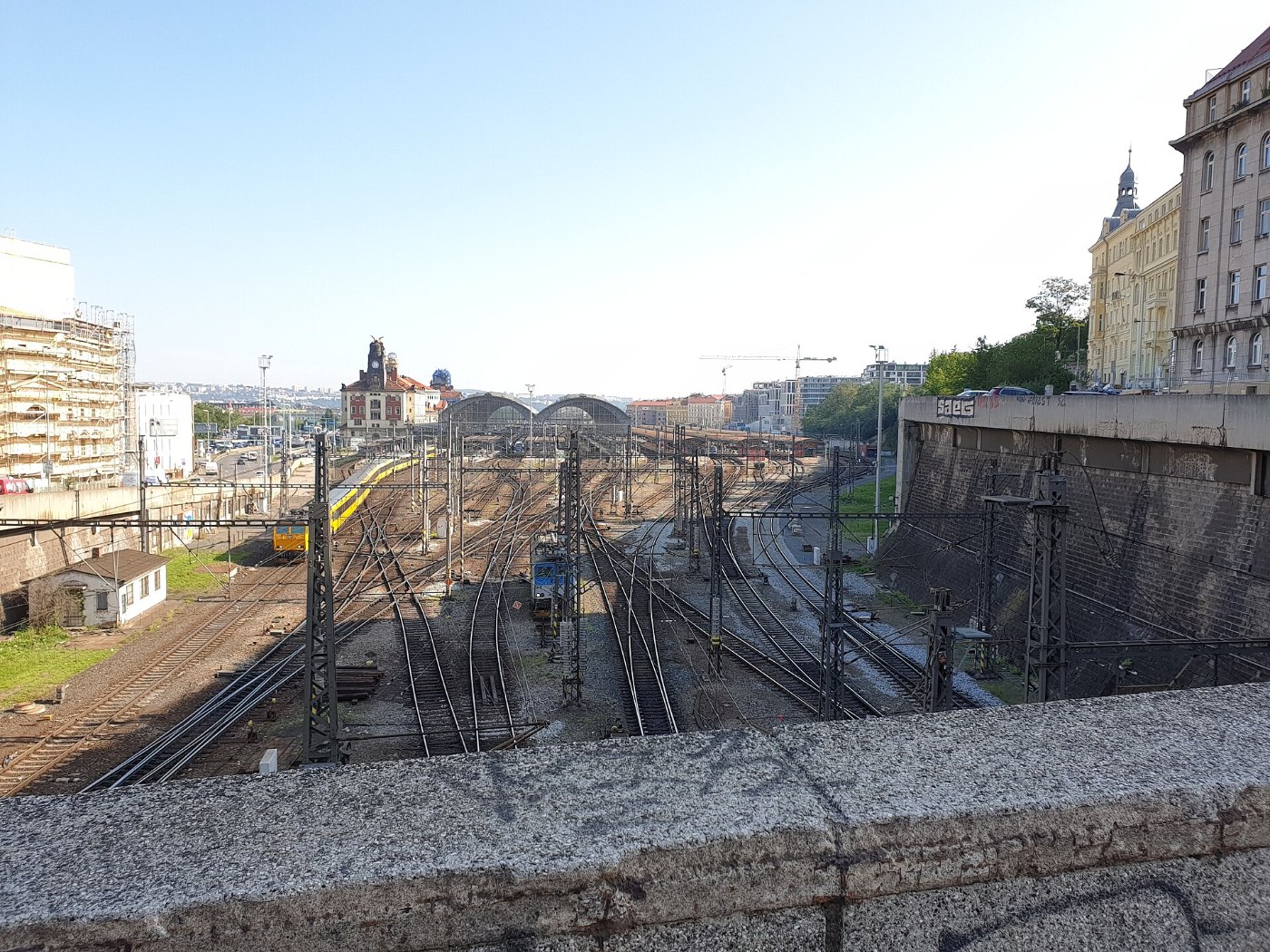 Praha hlavní nádraží, August 2019