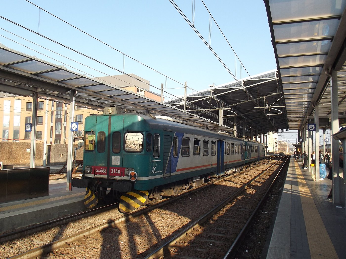 Parma station Lokale trein