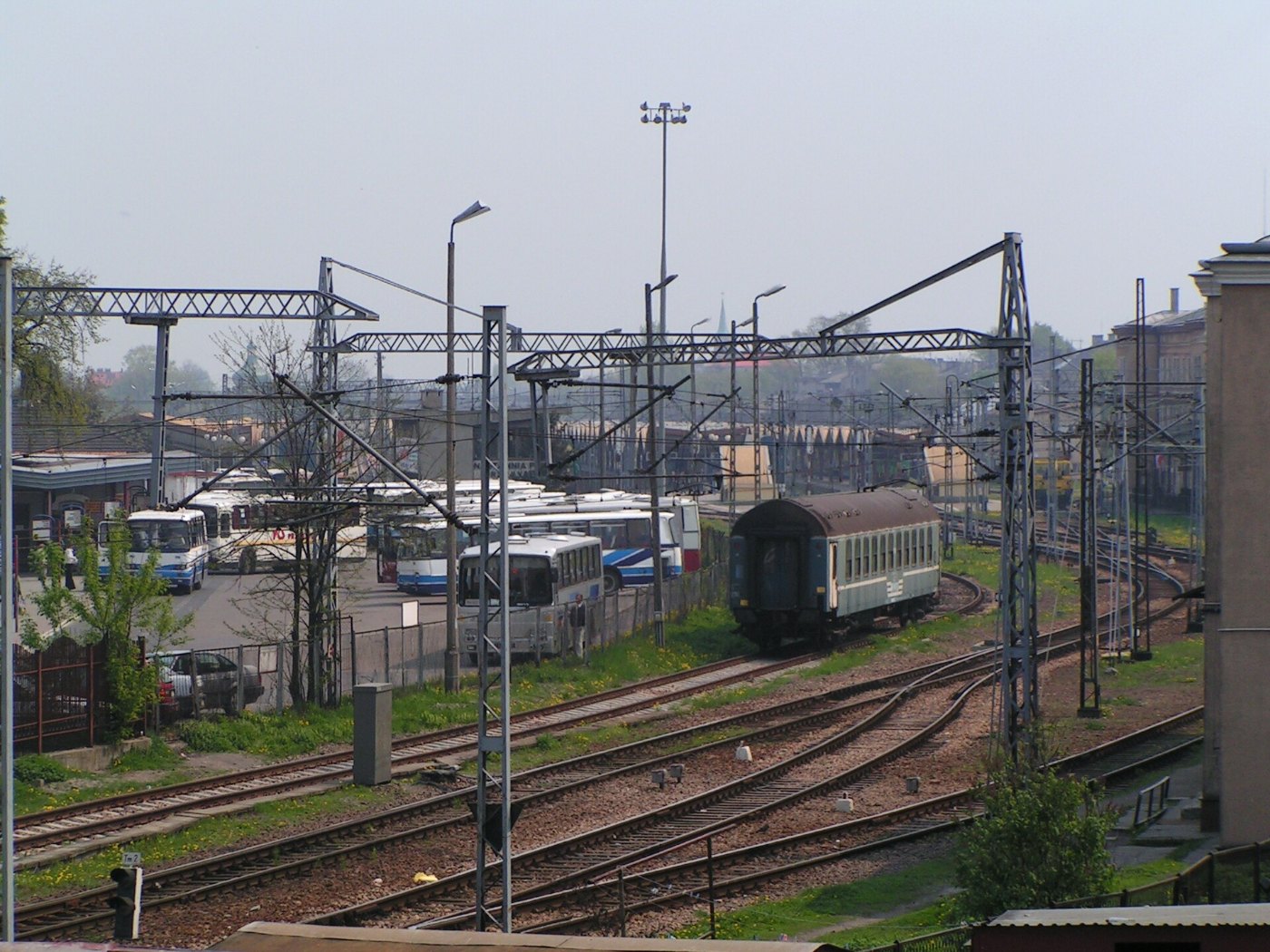 Przemyśl Gł. ukraiński wagon na szerokim torze
