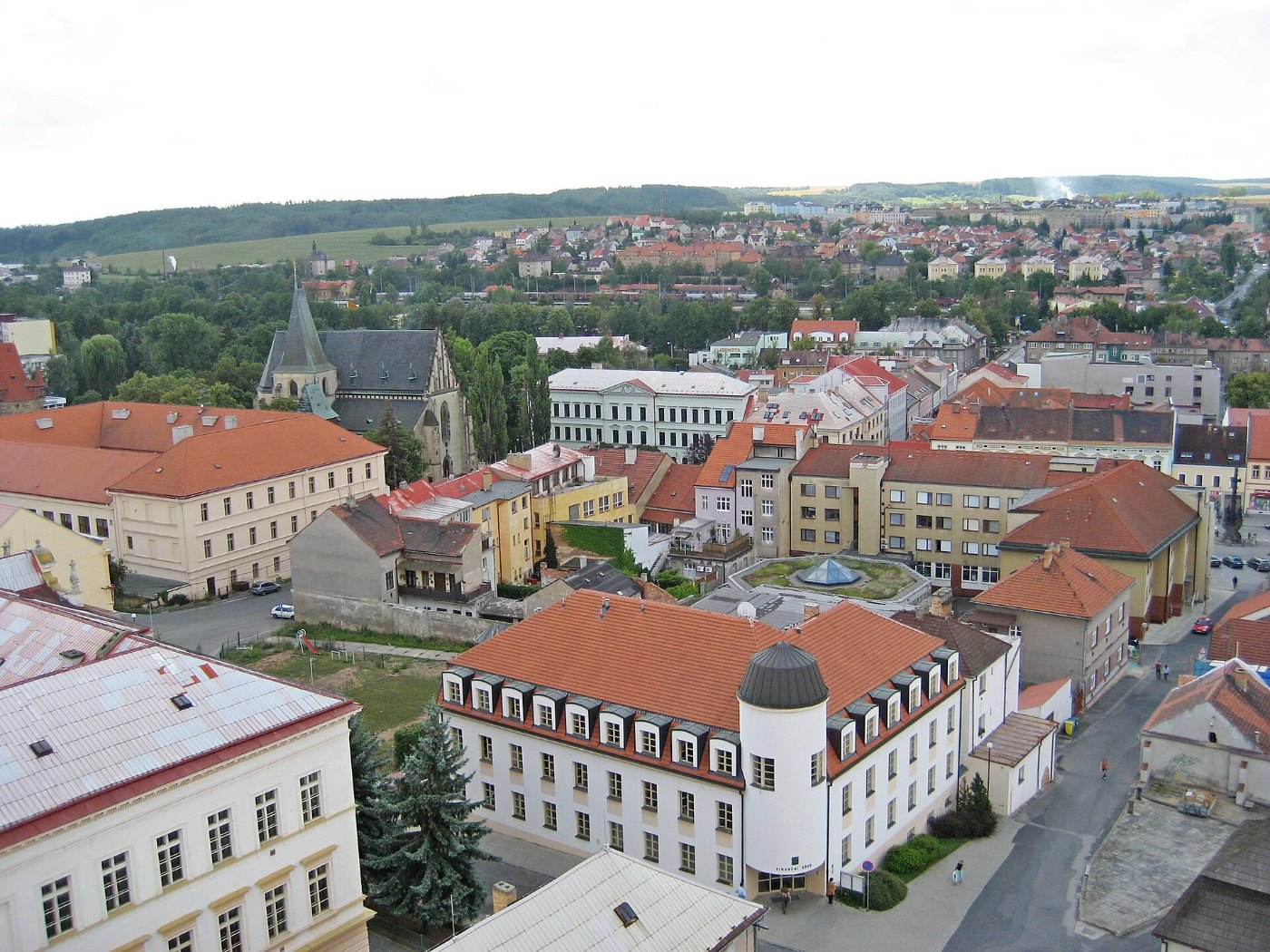 Stadtmitte von Rakovnik