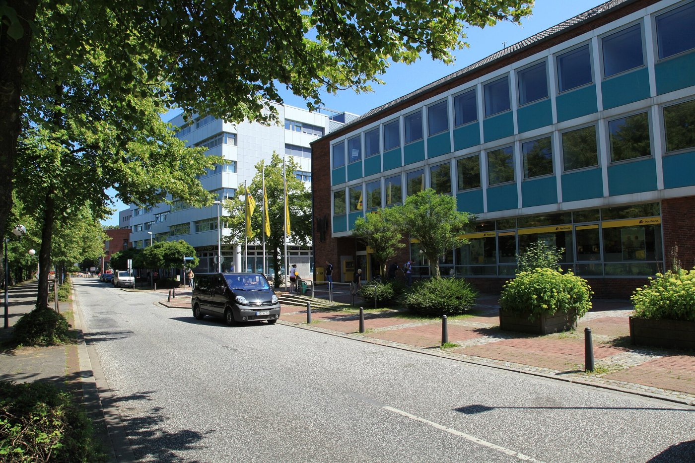 Der Jungfernstieg in der Altstadt von Rendsburg