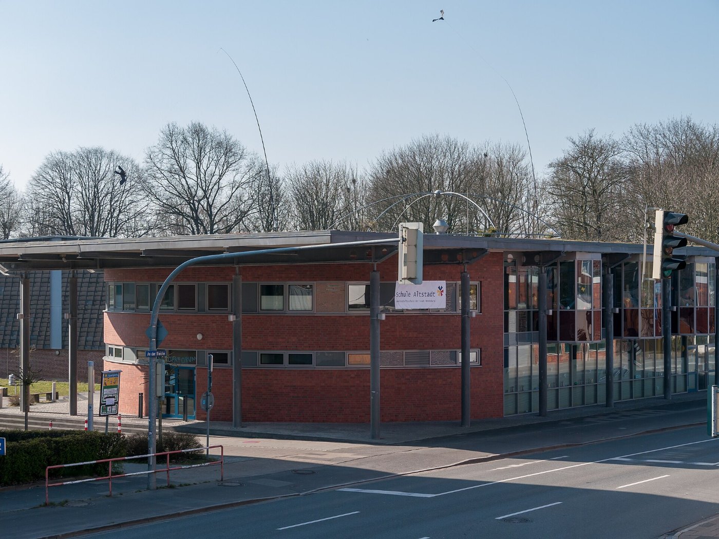 Historisches Gebäude in der Altstadt von Rendsburg