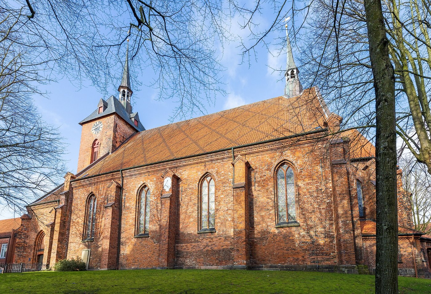 Marienkirche in der Altstadt von Rendsburg