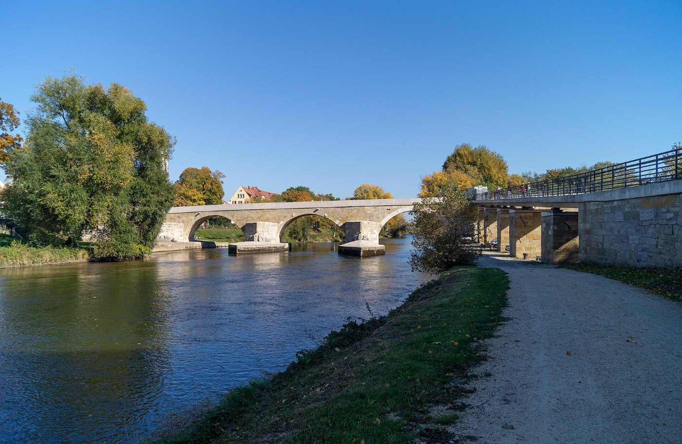 Regensburg, Steinerne Brücke 2018 10