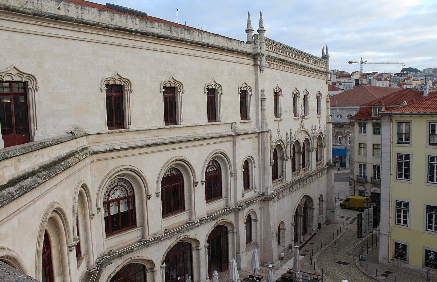 Lisbon, the railway train station Rossio