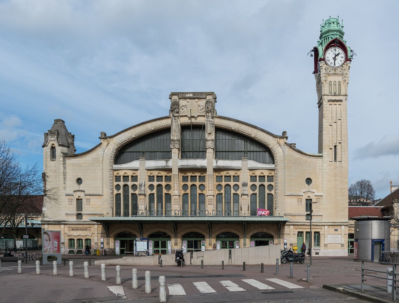 Gare de Rouen Rive Droite, South View 1