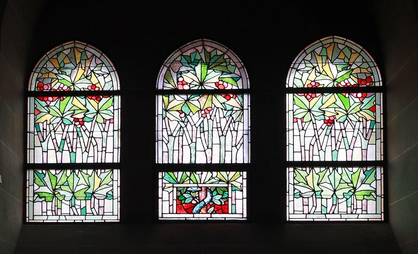 Katholische Kirche St. Michael Fenster Bild 3, Zug