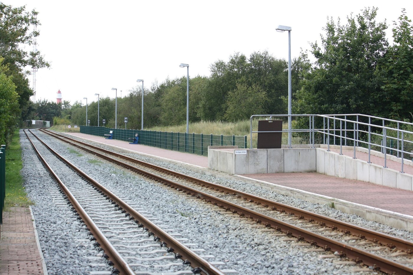 Jakob van Dyken Weg, Bahnsteig 1